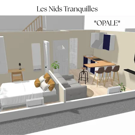 Apartmán Les Nids Tranquiles - Pays De Fontainebleau Le Chatelet-en-Brie